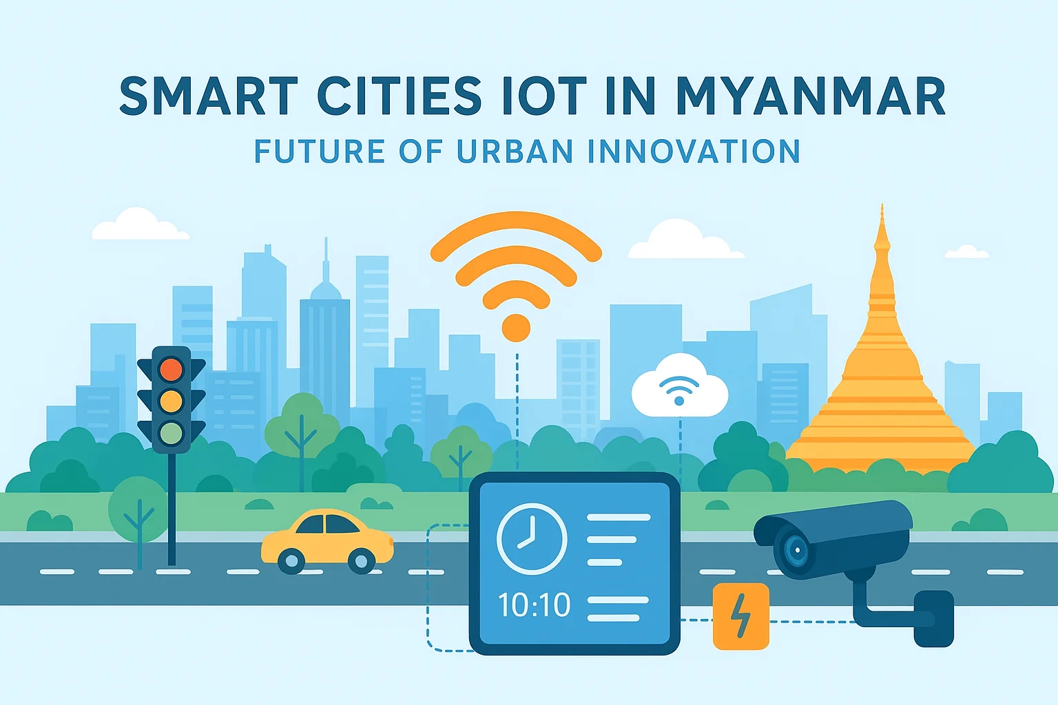 Smart Cities IoT in Myanmar