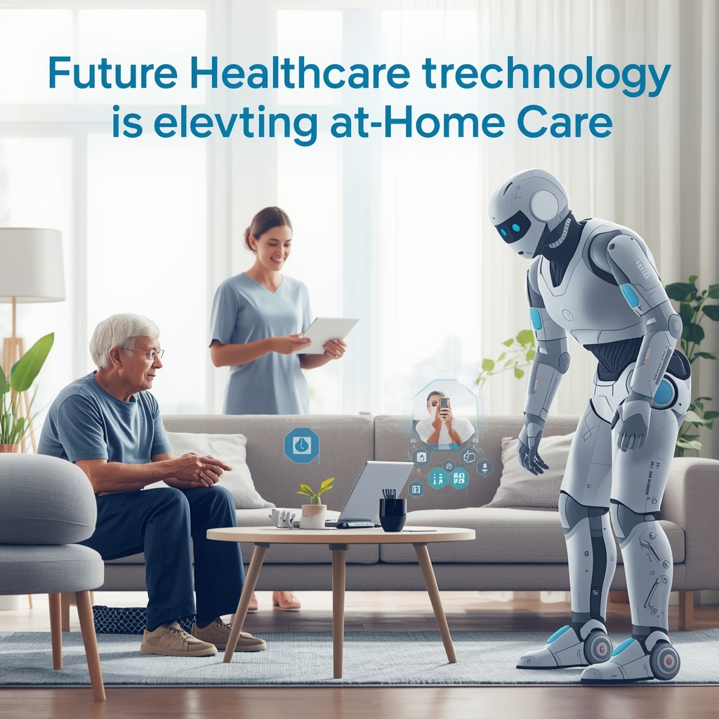 how future healthcare technology is elevating at home care